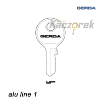 Gerda 058 - klucz surowy - ALU LINE nr 1